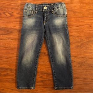 GAP toddler denim/jeans SLIM with adjustable waist